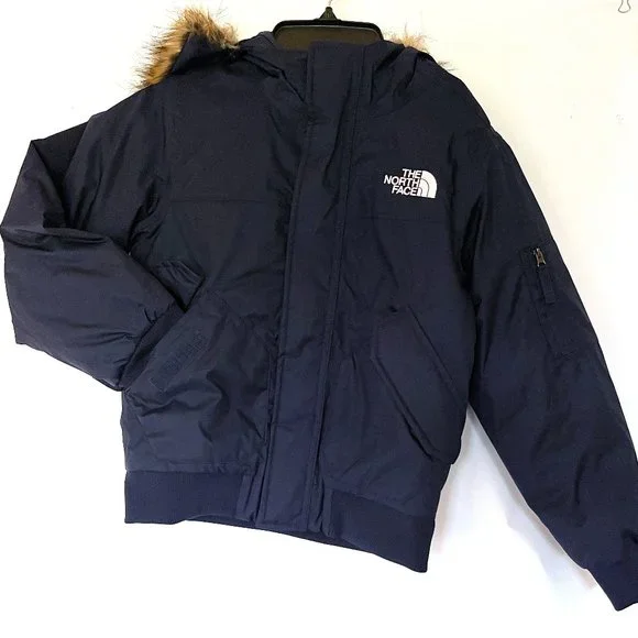 COPY The North Face Boys Gotham Hooded Waterproof 550 Down Parka